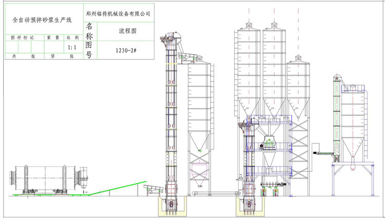 干粉砂漿設(shè)備廠家分享：砂漿設(shè)備不能正常投料的原因